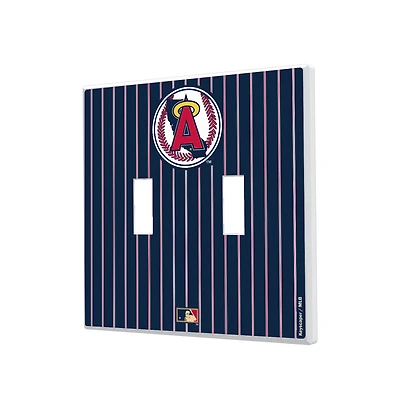 Los Angeles Angels - Cooperstown Pinstripe Double Toggle Light Switch Plate