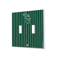 Athletics - Cooperstown Pinstripe Double Toggle Light Switch Plate