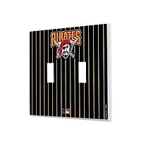 Pittsburgh Pirates - Cooperstown Pinstripe Double Toggle Light Switch Plate