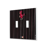 St. Louis Cardinals - Cooperstown Pinstripe Double Toggle Light Switch Plate