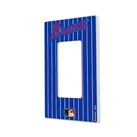 Atlanta Braves 2012 Cooperstown Pinstripe Single Rocker Light Switch Plate