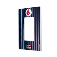 Boston Red Sox 1970-1975 Cooperstown Pinstripe Single Rocker Light Switch Plate