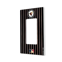 Baltimore Orioles 1966-1969 Cooperstown Pinstripe Single Rocker Light Switch Plate
