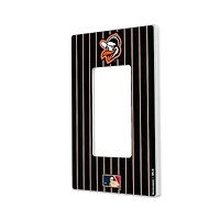Baltimore Orioles - Cooperstown Pinstripe Single Rocker Light Switch Plate