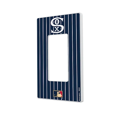Chicago White Sox 1919 Cooperstown Pinstripe Single Rocker Light Switch Plate