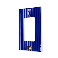 Kansas City Royals 1969-1978 Cooperstown Pinstripe Single Rocker Light Switch Plate