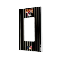 Pittsburgh Pirates 1997-2013 Cooperstown Pinstripe Single Rocker Light Switch Plate