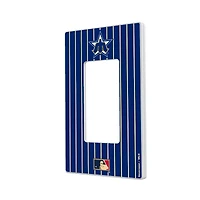 Seattle Mariners 1981-1986 Cooperstown Pinstripe Single Rocker Light Switch Plate