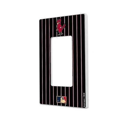 St. Louis Cardinals - Cooperstown Pinstripe Single Rocker Light Switch Plate