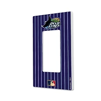Tampa Bay Rays 1998-2000 Cooperstown Pinstripe Single Rocker Light Switch Plate