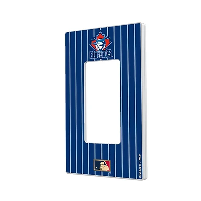 Toronto Blue Jays 1997-2002 Cooperstown Pinstripe Single Rocker Light Switch Plate
