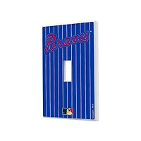 Atlanta Braves 2012 Cooperstown Pinstripe Single Toggle Light Switch Plate