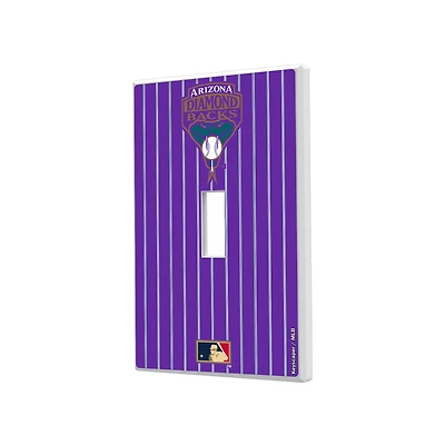 Arizona Diamondbacks 1999-2006 Cooperstown Pinstripe Single Toggle Light Switch Plate