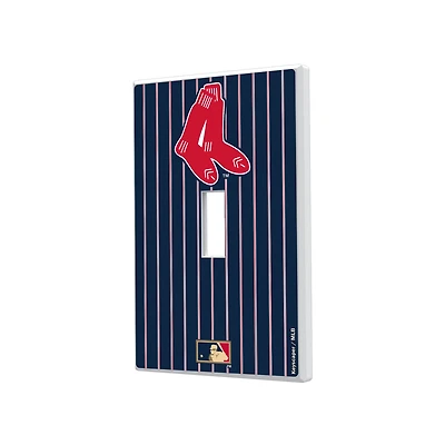 Boston Red Sox - Cooperstown Pinstripe Single Toggle Light Switch Plate