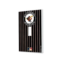 Baltimore Orioles 1966-1969 Cooperstown Pinstripe Single Toggle Light Switch Plate