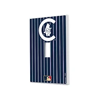 Chicago Cubs Cooperstown Pinstripe Single Toggle Light Switch Plate