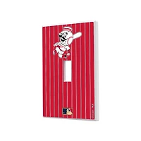 Cincinnati Reds - Cooperstown Pinstripe Single Toggle Light Switch Plate
