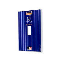 Kansas City Royals 1969-1978 Cooperstown Pinstripe Single Toggle Light Switch Plate