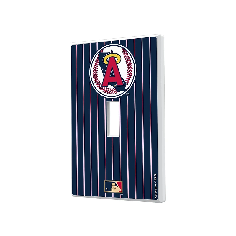 Los Angeles Angels - Cooperstown Pinstripe Single Toggle Light Switch Plate