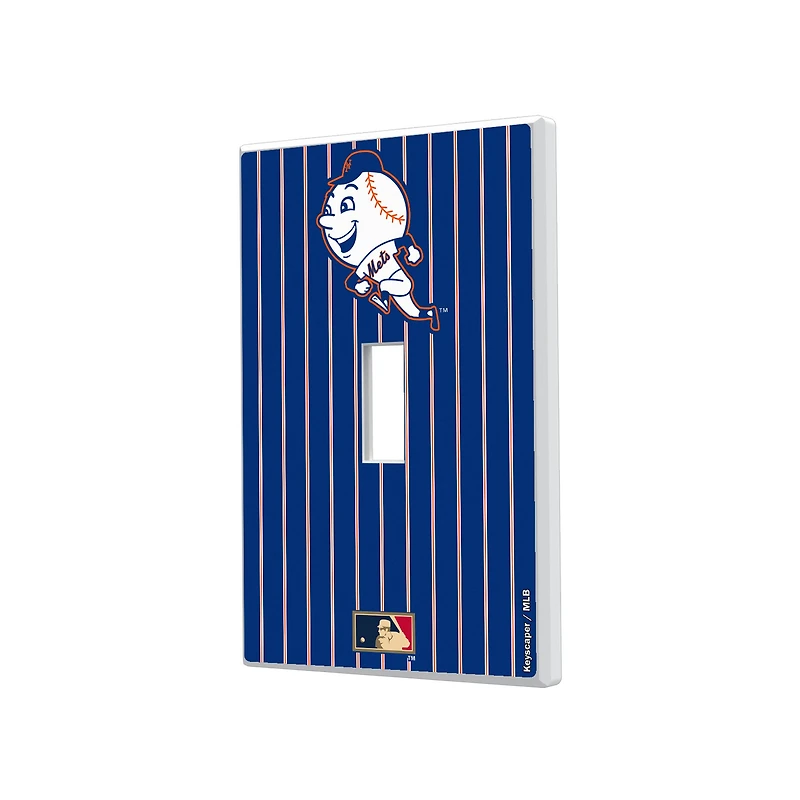 New York Mets 2014 Cooperstown Pinstripe Single Toggle Light Switch Plate