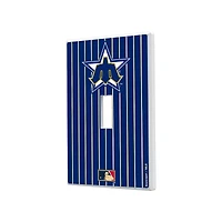 Seattle Mariners 1981-1986 Cooperstown Pinstripe Single Toggle Light Switch Plate