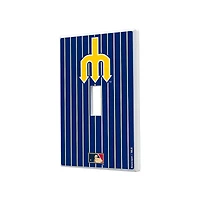 Seattle Mariners - Cooperstown Pinstripe Single Toggle Light Switch Plate