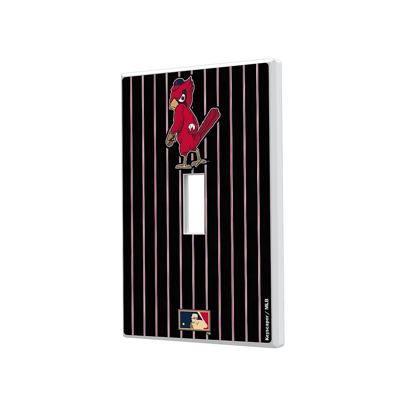 St. Louis Cardinals - Cooperstown Pinstripe Single Toggle Light Switch Plate
