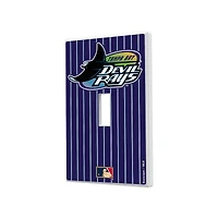 Tampa Bay Rays 1998-2000 Cooperstown Pinstripe Single Toggle Light Switch Plate