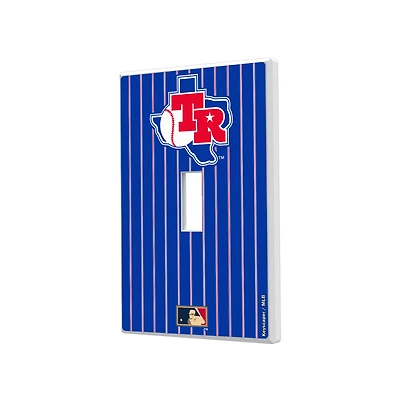 Texas Rangers 1981-1983 Cooperstown Pinstripe Single Toggle Light Switch Plate