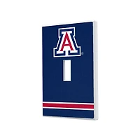Arizona Wildcats Stripe Design Single Toggle Light Switch Plate
