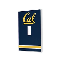 Cal Bears Stripe Design Single Toggle Light Switch Plate