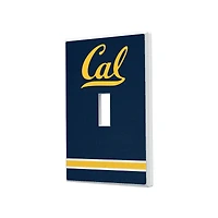 Cal Bears Stripe Design Single Toggle Light Switch Plate