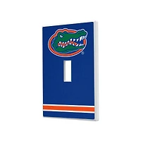 Florida Gators Stripe Design Single Toggle Light Switch Plate