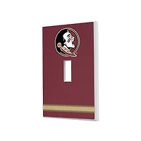 Florida State Seminoles Stripe Design Single Toggle Light Switch Plate
