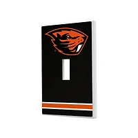 Oregon State Beavers Stripe Design Single Toggle Light Switch Plate