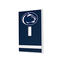 Penn State Nittany Lions Stripe Design Single Toggle Light Switch Plate