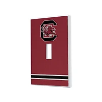 South Carolina Gamecocks Stripe Design Single Toggle Light Switch Plate