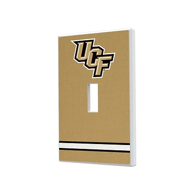 UCF Knights Stripe Design Single Toggle Light Switch Plate