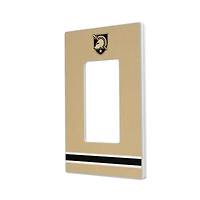 Army Black Knights Stripe Design Single Rocker Light Switch Plate