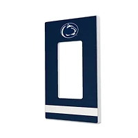 Penn State Nittany Lions Stripe Design Single Rocker Light Switch Plate