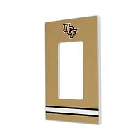 UCF Knights Stripe Design Single Rocker Light Switch Plate