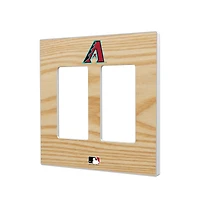 Arizona Diamondbacks Baseball Bat Design Double Rocker Light Switch Plate