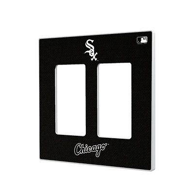 Chicago White Sox Solid Double Rocker Light Switch Plate