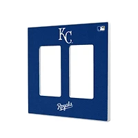 Kansas City Royals Solid Double Rocker Light Switch Plate