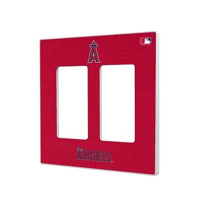 Los Angeles Angels Solid Double Rocker Light Switch Plate