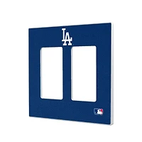 Los Angeles Dodgers Solid Double Rocker Light Switch Plate