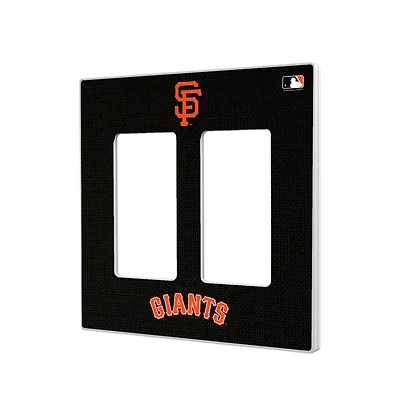 San Francisco Giants Solid Double Rocker Light Switch Plate
