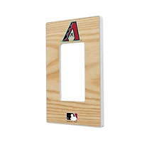 Arizona Diamondbacks Baseball Bat Design Single Rocker Light Switch Plate