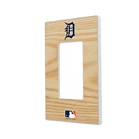 Detroit Tigers Baseball Bat Design Single Rocker Light Switch Plate