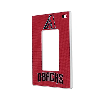 Arizona Diamondbacks Solid Single Rocker Light Switch Plate